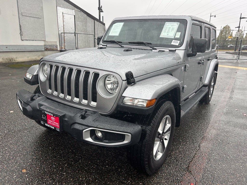 Used 2018 Jeep Wrangler Unlimited Sahara w/ Cold Weather Group AWD/4WD image 1