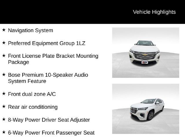 Certified 2023 Chevrolet Traverse Premier AWD/4WD image 13