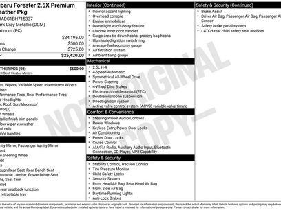 Used 2011 Subaru Forester 2.5X Premium w/ All-Weather Pkg