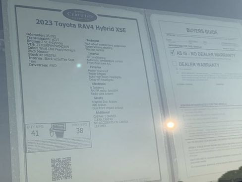 Used 2023 Toyota RAV4 XSE AWD/4WD image 38