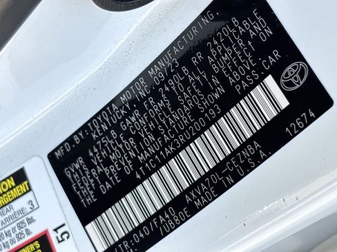 Used 2024 Toyota Camry LE FWD image 32