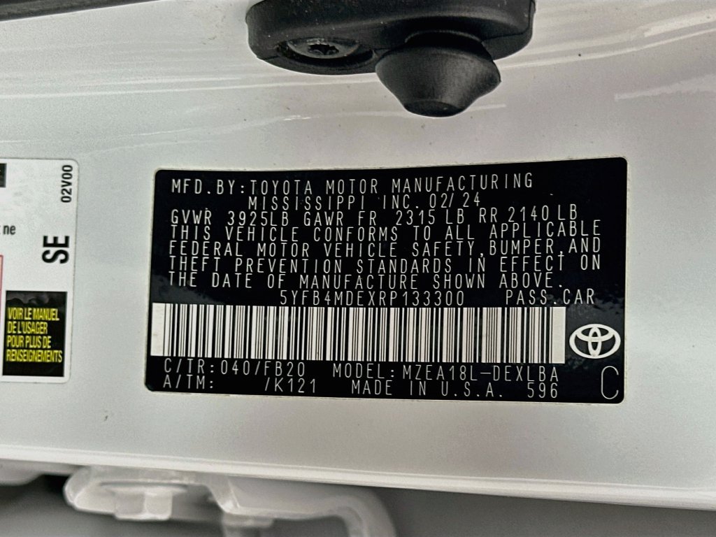 Certified 2024 Toyota Corolla LE FWD image 31