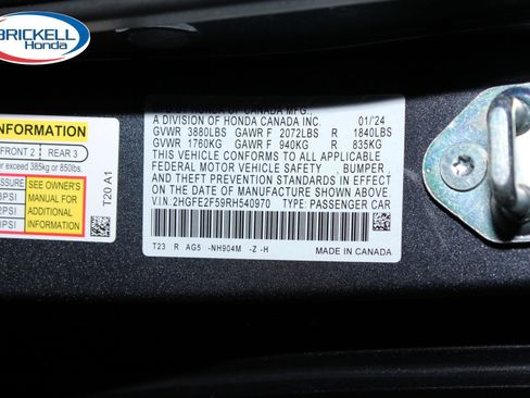 Used 2024 Honda Civic Sport image 40