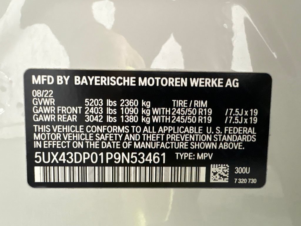 Used 2023 BMW X3 sDrive30i w/ Convenience Package RWD image 32