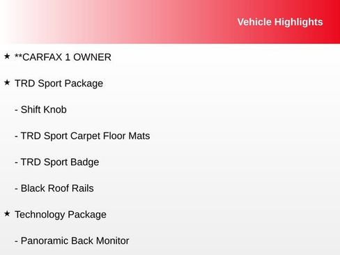 Used 2022 Toyota 4Runner TRD Sport w/ Technology Package RWD image 9