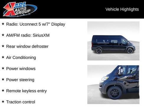 New 2024 RAM ProMaster 2500 w/ Advanced Safety Group image 2