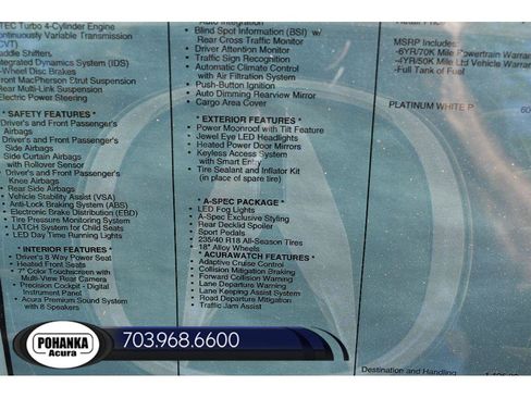 New 2025 Acura Integra A-Spec image 36