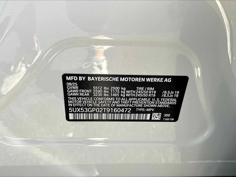 New 2026 BMW X3 xDrive30 w/ Convenience Package image 19