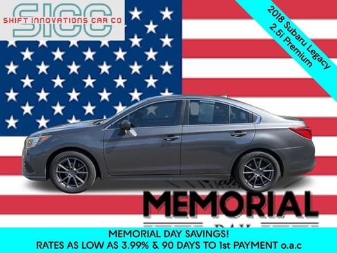 Used 2018 Subaru Legacy 2.5i Premium w/ Popular Package #1 AWD/4WD image 3