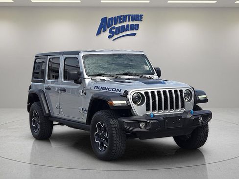 Used 2023 Jeep Wrangler Unlimited Rubicon 4xe w/ Cold Weather Group AWD/4WD image 1