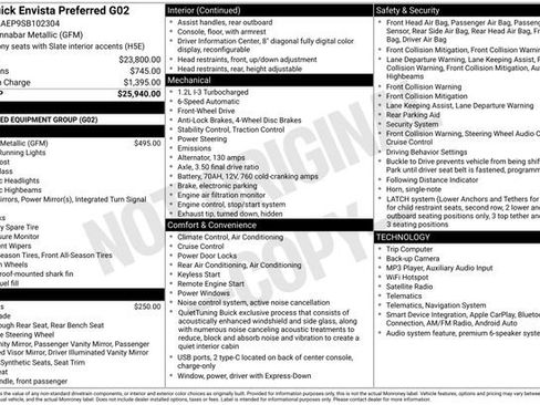 Used 2025 Buick Envista Preferred FWD image 6