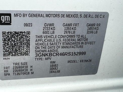 Used 2024 Chevrolet Blazer LT w/ Convenience Package FWD image 23