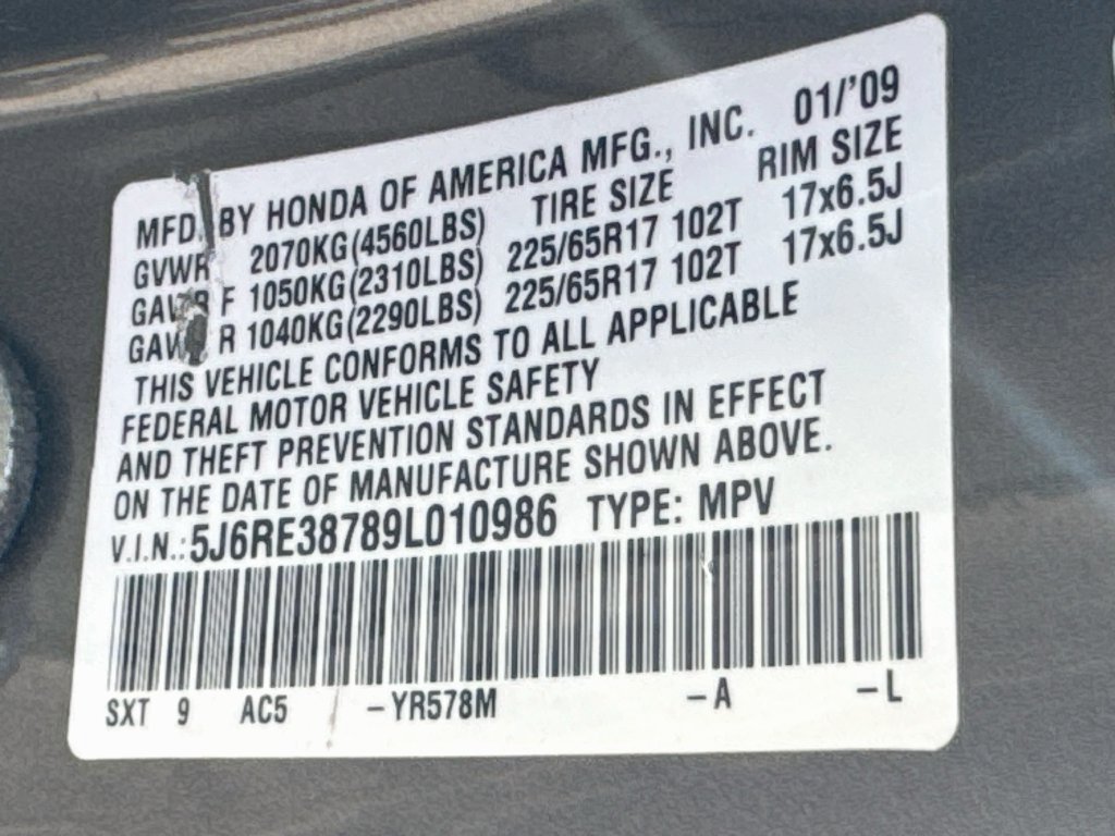 Used 2009 Honda CR-V EX-L image 32