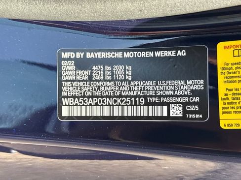 Used 2022 BMW 430i Coupe w/ M Sport Package RWD image 30