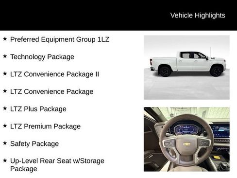 Certified 2025 Chevrolet Silverado 1500 LTZ w/ LTZ Premium Package AWD/4WD image 16