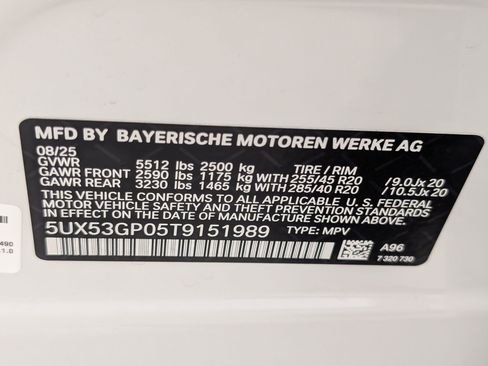 Used 2026 BMW X3 xDrive30 w/ Convenience Package AWD/4WD image 17