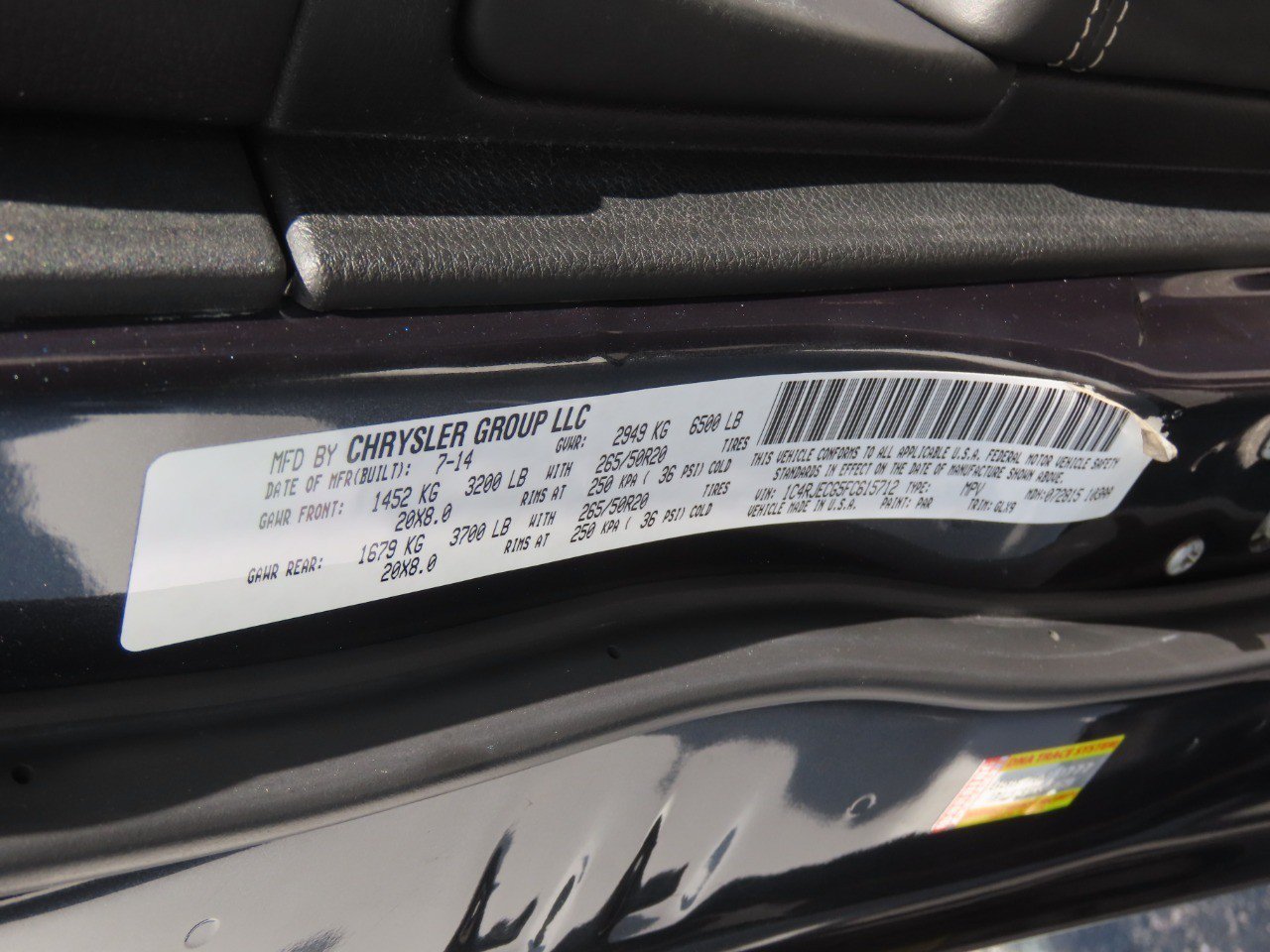 Used 2015 Jeep Grand Cherokee Overland RWD image 32