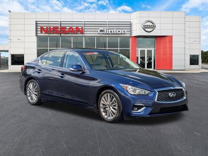 Used 2022 INFINITI Q50 Luxe w/ Cargo Package