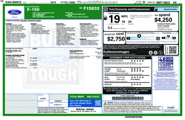 Used 2025 Ford F150 XL AWD/4WD image 7