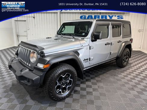 Used 2021 Jeep Wrangler Unlimited Sport image 1