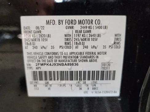 Used 2022 Ford Edge SEL w/ Convenience Package AWD/4WD image 34