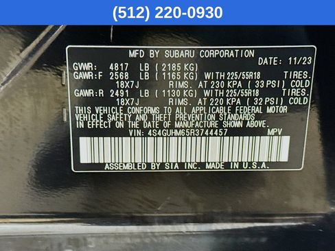 Used 2024 Subaru Crosstrek 2.5i Limited w/ Popular Package #4A AWD/4WD image 41