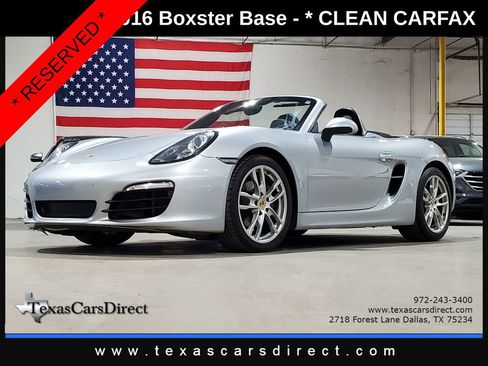 Used 2016 Porsche Boxster RWD image 1