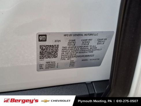 New 2025 Chevrolet Tahoe Premier w/ Sun And Tow Package image 10