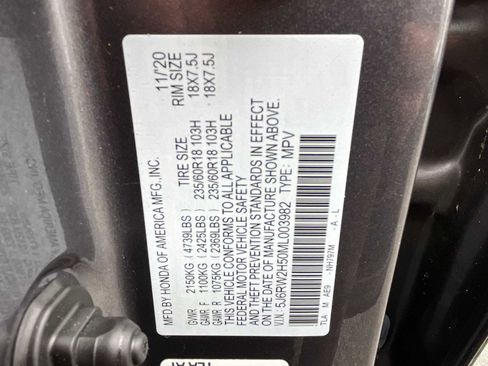 Used 2021 Honda CR-V EX image 33