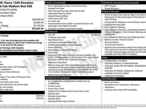 New 2026 GMC Sierra 1500 Elevation RWD image 46