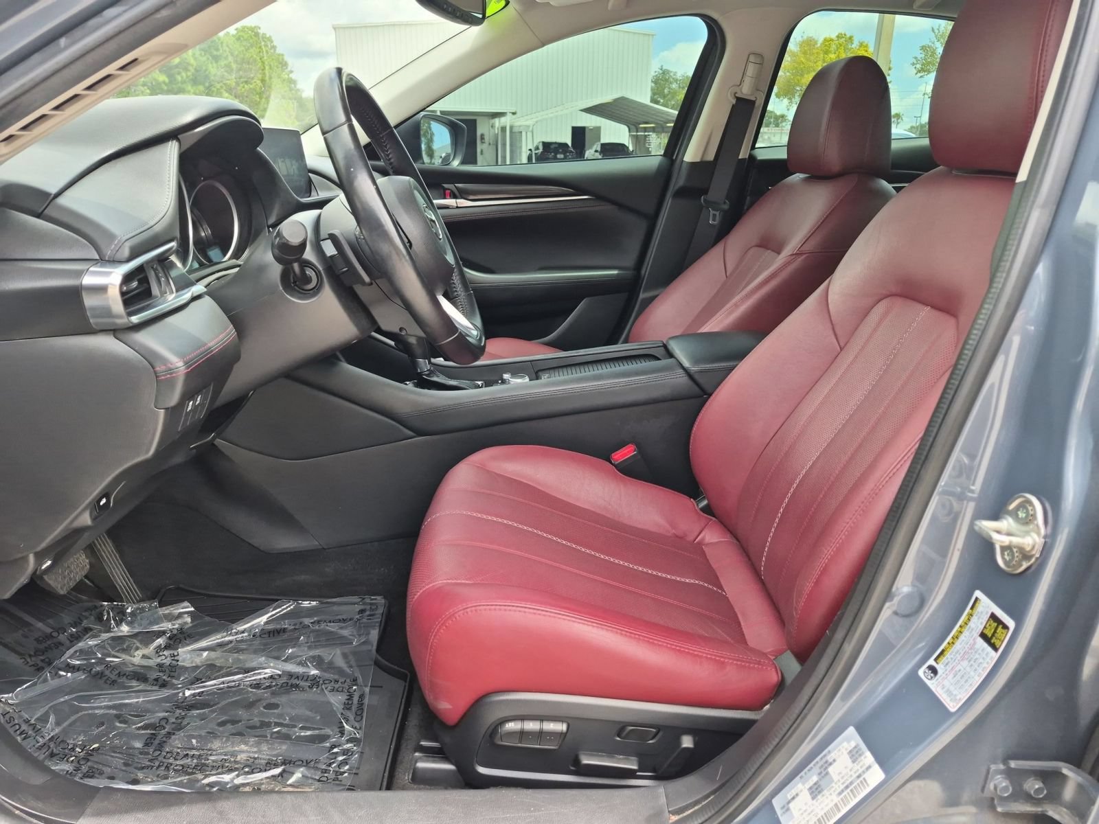Certified 2021 MAZDA MAZDA6 Carbon Edition FWD image 19
