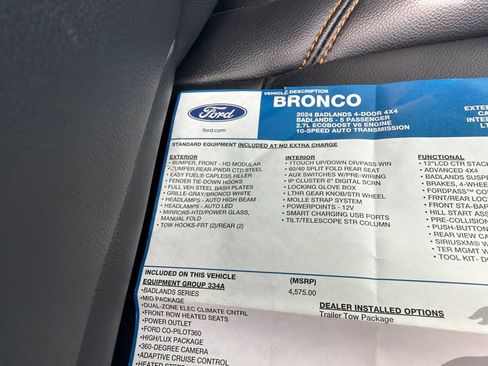 Used 2024 Ford Bronco Badlands AWD/4WD image 41