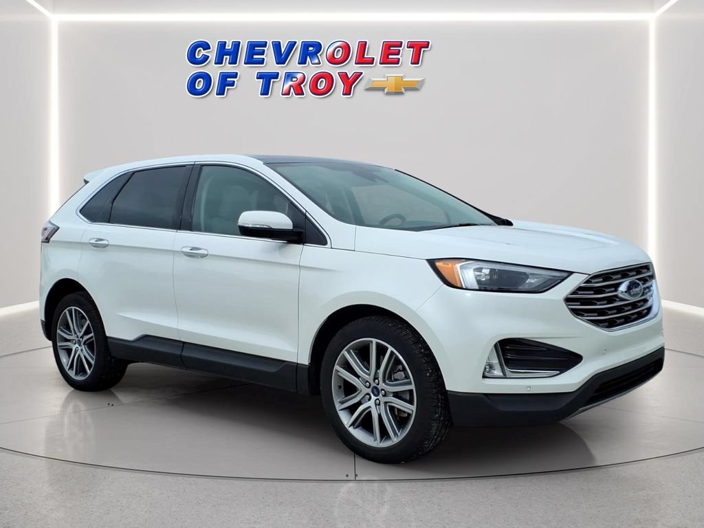 Used 2022 Ford Edge Titanium w/ Cargo Accessory Package AWD/4WD image 1