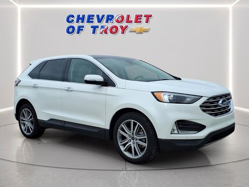 Used 2022 Ford Edge Titanium w/ Cargo Accessory Package AWD/4WD image 1