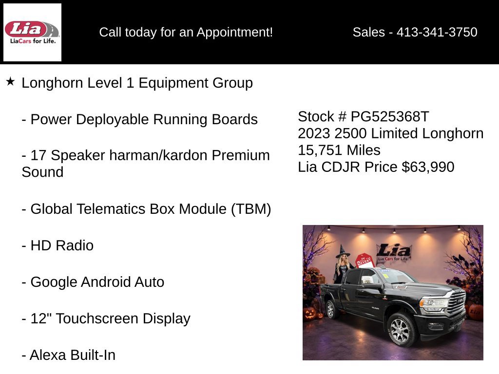 Certified 2023 RAM 2500 Limited AWD/4WD image 11