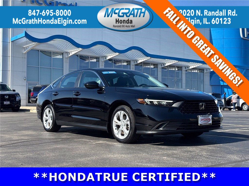 Certified 2025 Honda Accord LX image 1