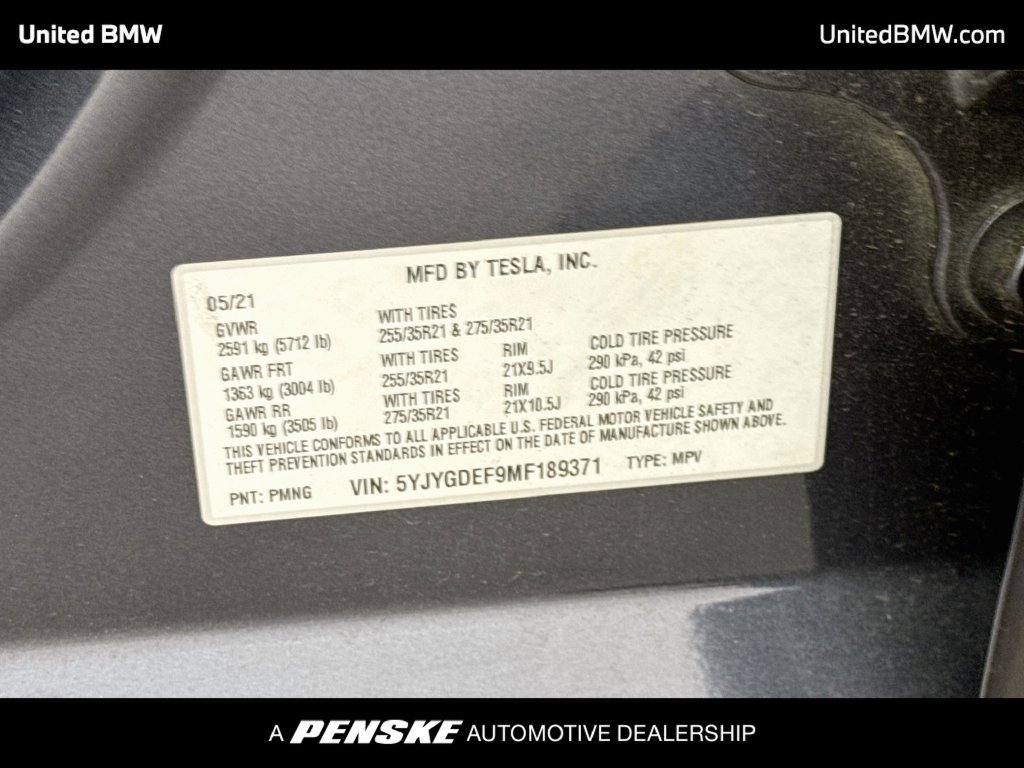 Used 2021 Tesla Model Y Performance AWD/4WD image 22