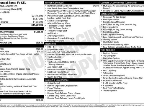 Used 2023 Hyundai Santa Fe SEL w/ Premium Package AWD/4WD image 5
