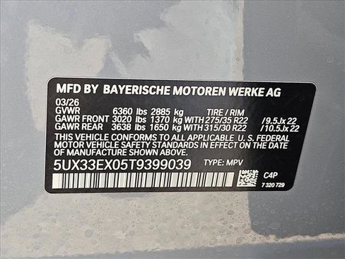 New 2026 BMW X6 xDrive40i AWD/4WD image 18