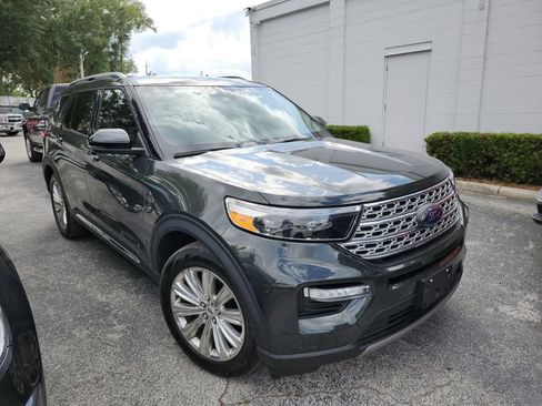 Used 2022 Ford Explorer Limited w/ Limited Technology Package RWD image 1