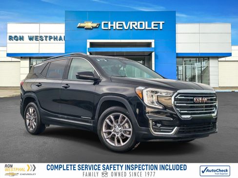 Certified 2023 GMC Terrain SLT w/ LPO, Floor Liner Package FWD image 1