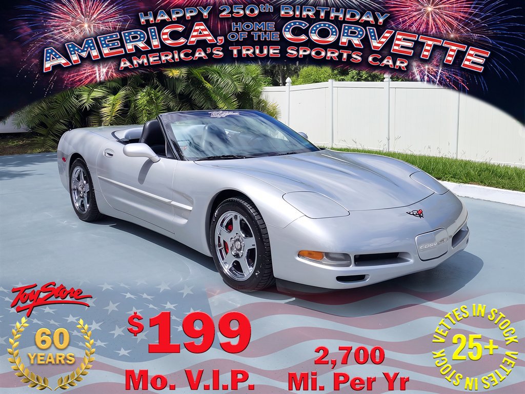 Used 1999 Chevrolet Corvette Convertible w/ Memory Pkg RWD image 1