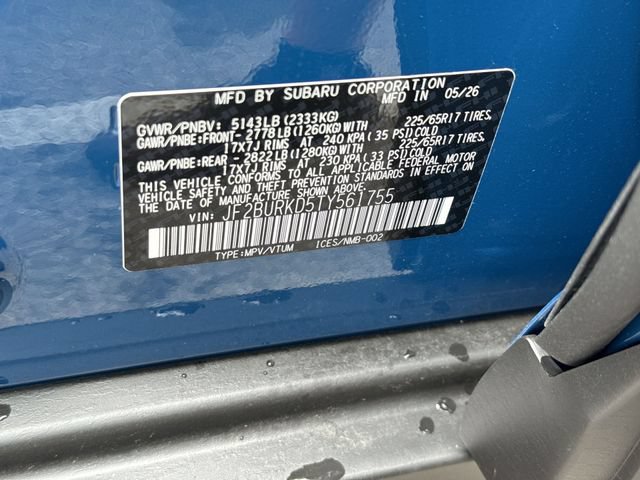 New 2026 Subaru Outback Wilderness AWD/4WD image 28