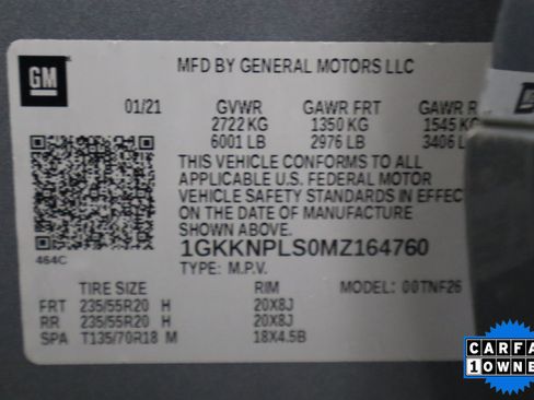 Certified 2021 GMC Acadia Denali w/ Denali Technology Package image 36