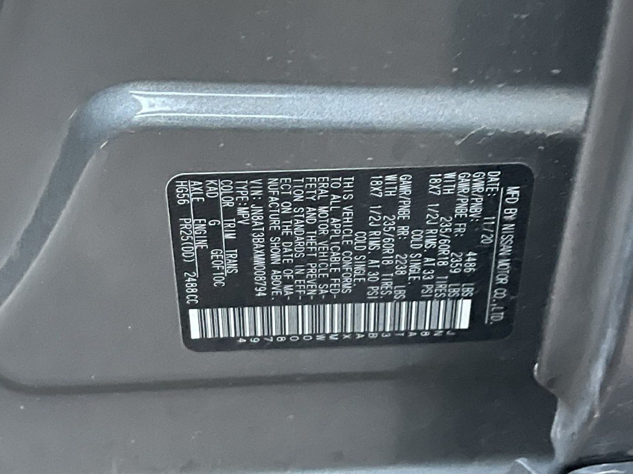 Used 2021 Nissan Rogue SV FWD image 13