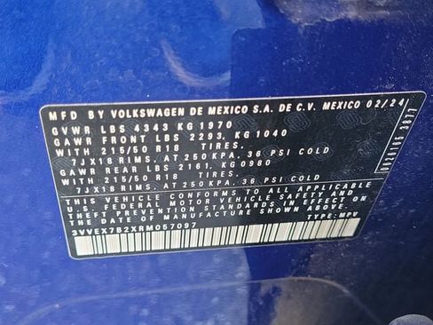 Certified 2024 Volkswagen Taos SE w/ Panoramic Sunroof Package FWD image 30
