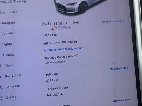 Used 2014 Tesla Model S P85 RWD image 9