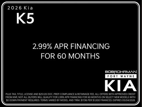 New 2026 Kia K5 GT-Line w/ GT-Line Premium Package image 4