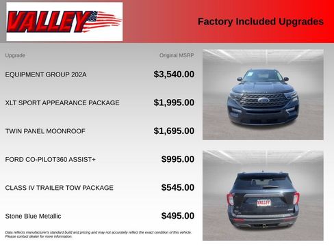 Used 2023 Ford Explorer XLT w/ Equipment Group 202A AWD/4WD image 5