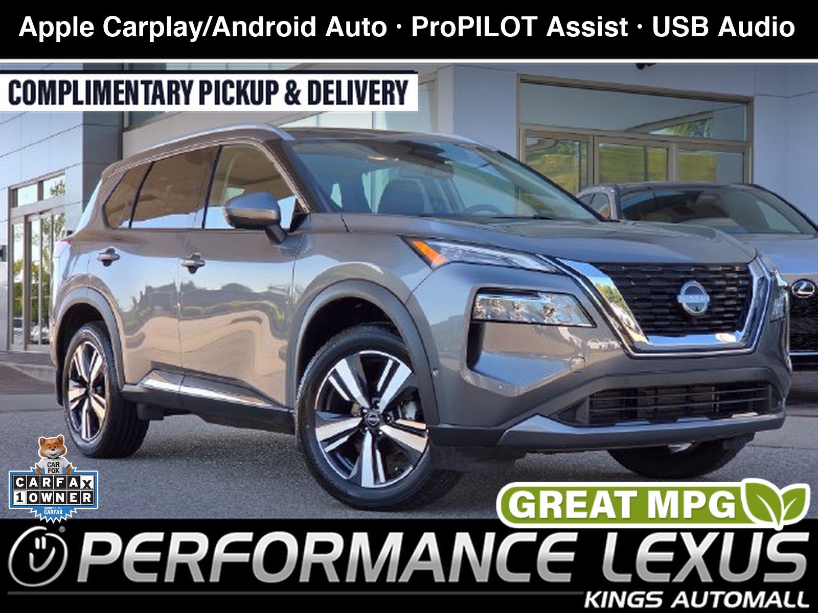 Used 2023 Nissan Rogue SL w/ SL Premium Package AWD/4WD image 1